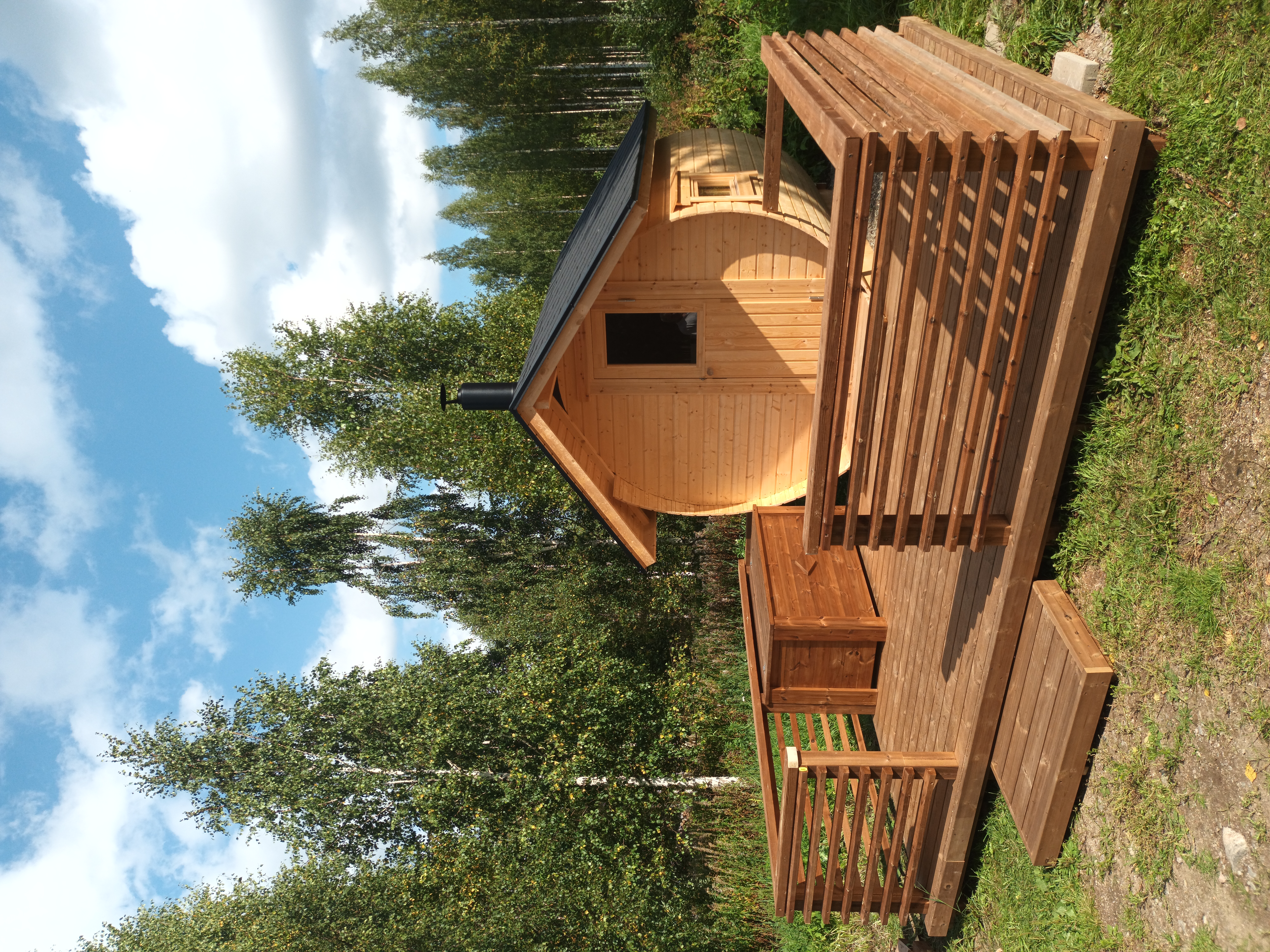Löylyvalmis Tynnyrisauna 7m2