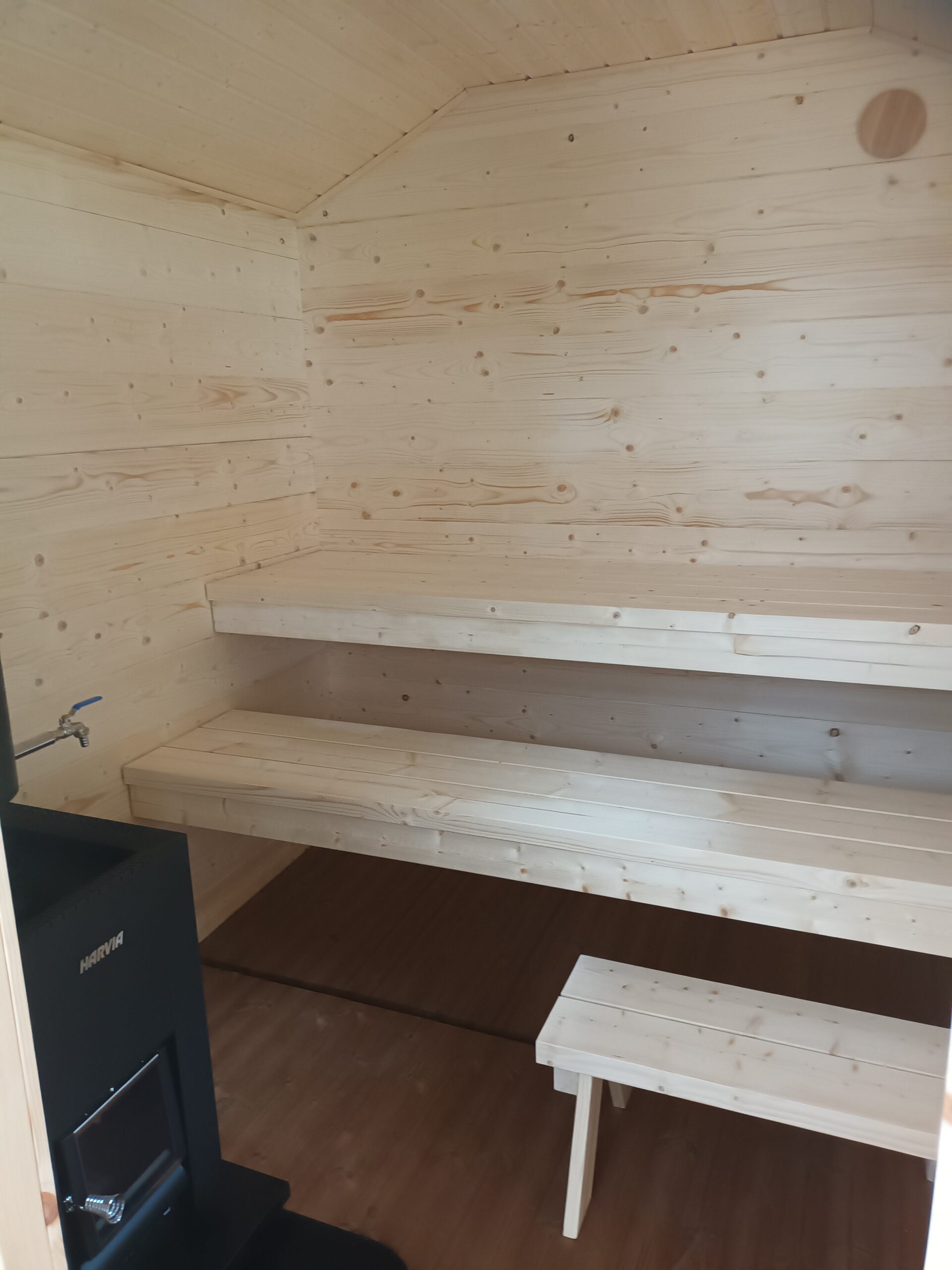 Hirsisauna Kiuru 8 Löylyvalmis