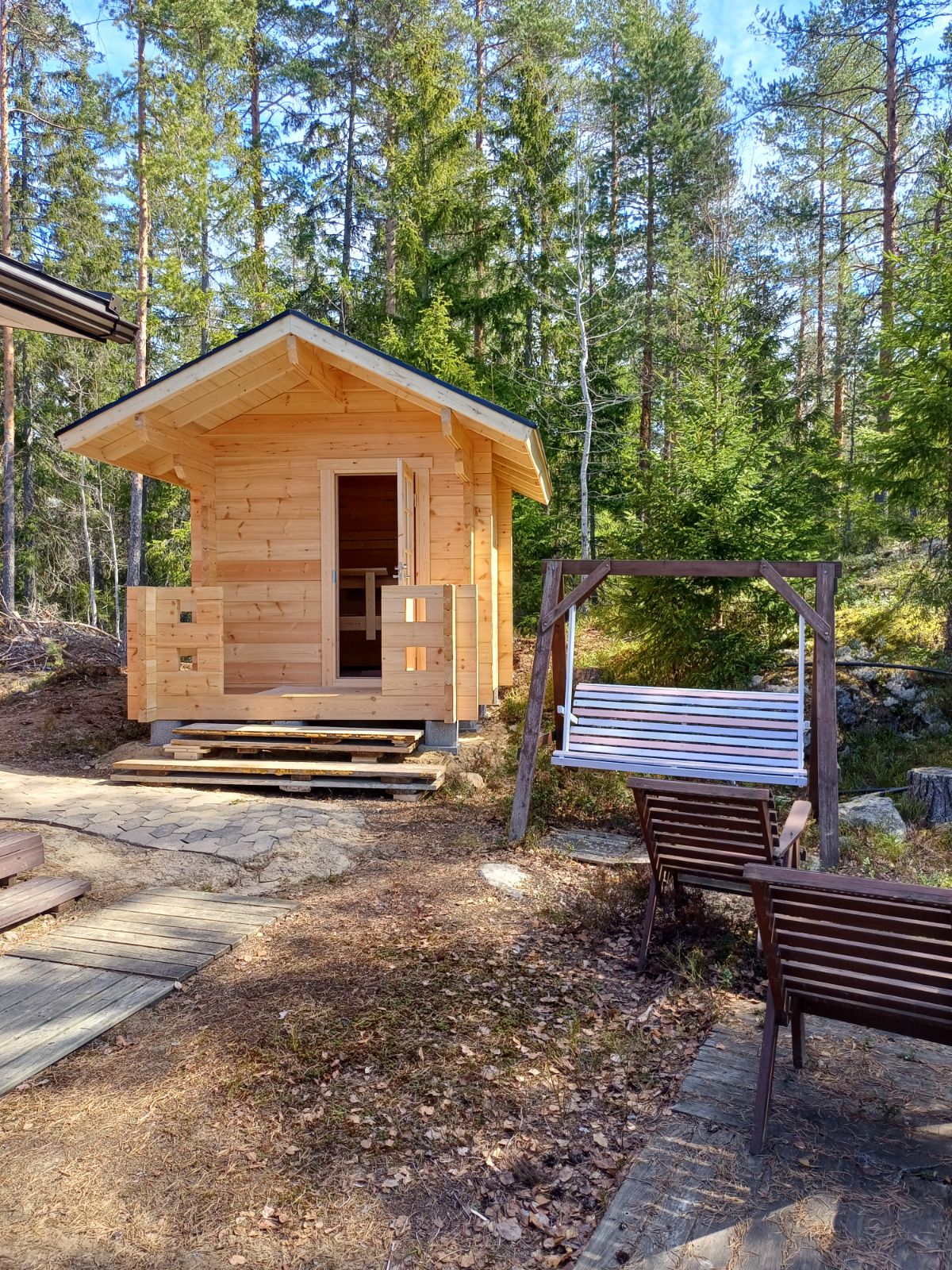 Hirsisauna Kiuru 8 Löylyvalmis